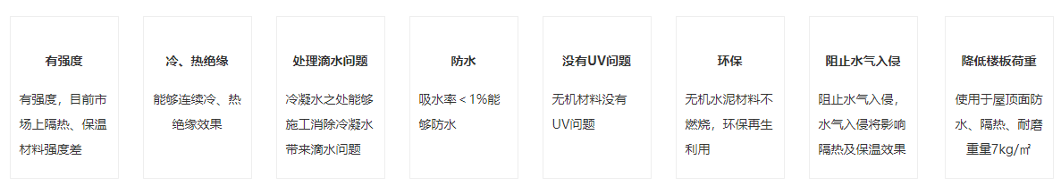 保溫防水材料特點 保溫防水材料特點